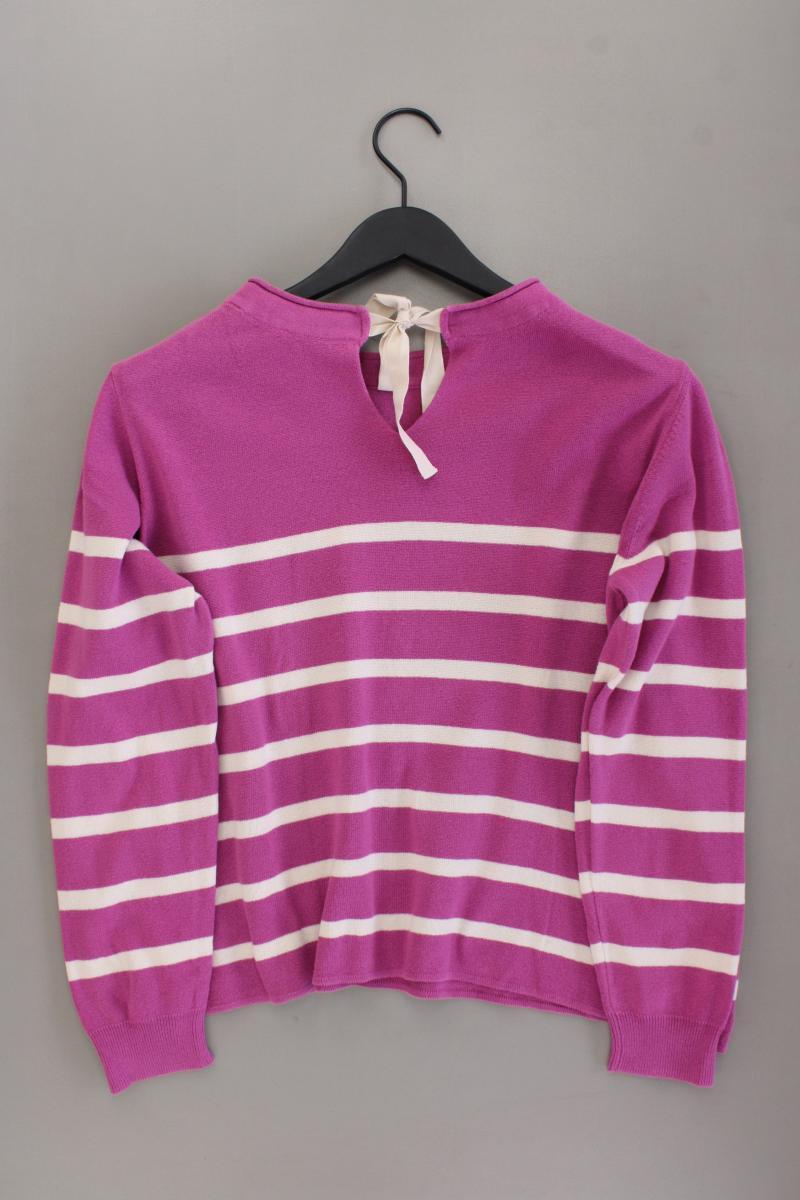 Marc O'Polo Feinstrickpullover Gr. XL gestreift lila aus Baumwolle