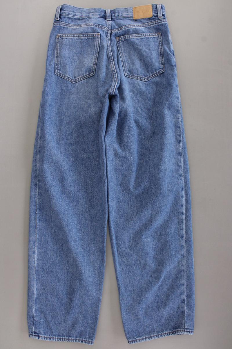 Weekday Baggy Jeans Gr. W26/L32 blau aus Baumwolle