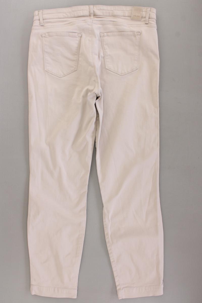 Brax Hose Gr. 42 Modell Shakira creme aus Baumwolle