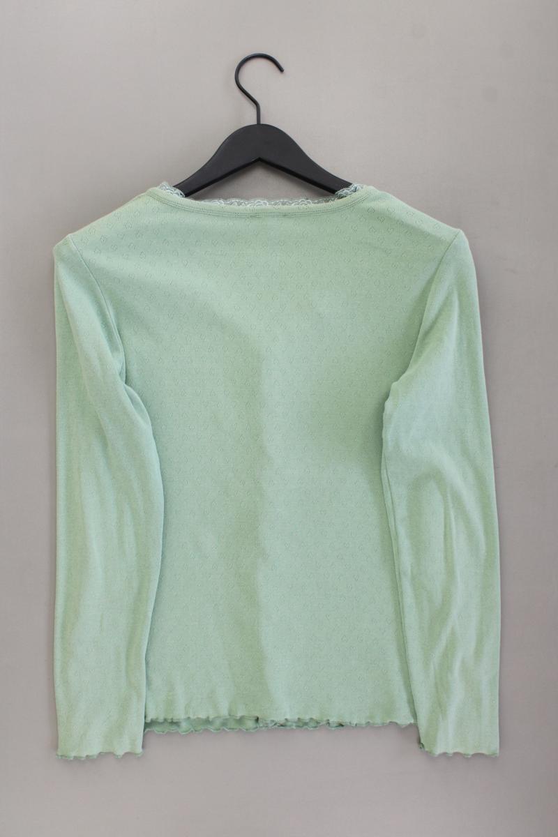 Deerberg Strickjacke Gr. M Langarm grün aus Baumwolle