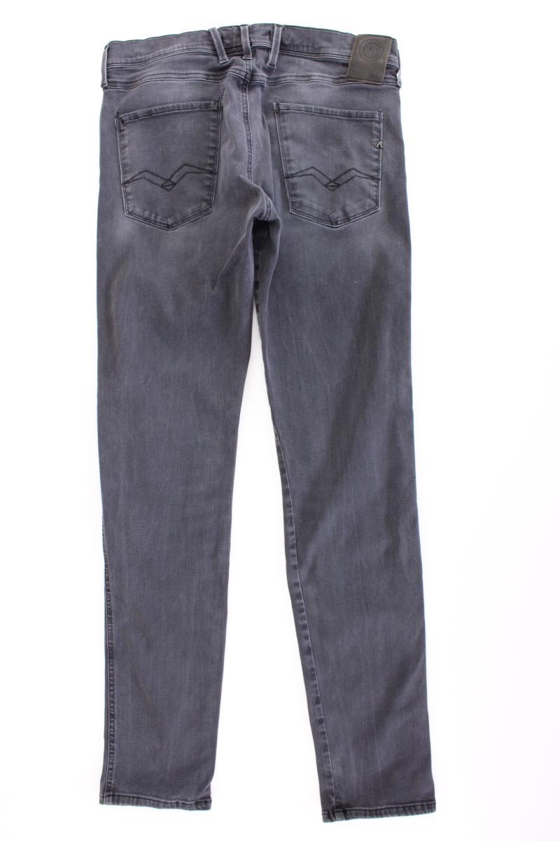 Replay Straight Jeans für Herren Gr. W34/L34 grau aus Baumwolle