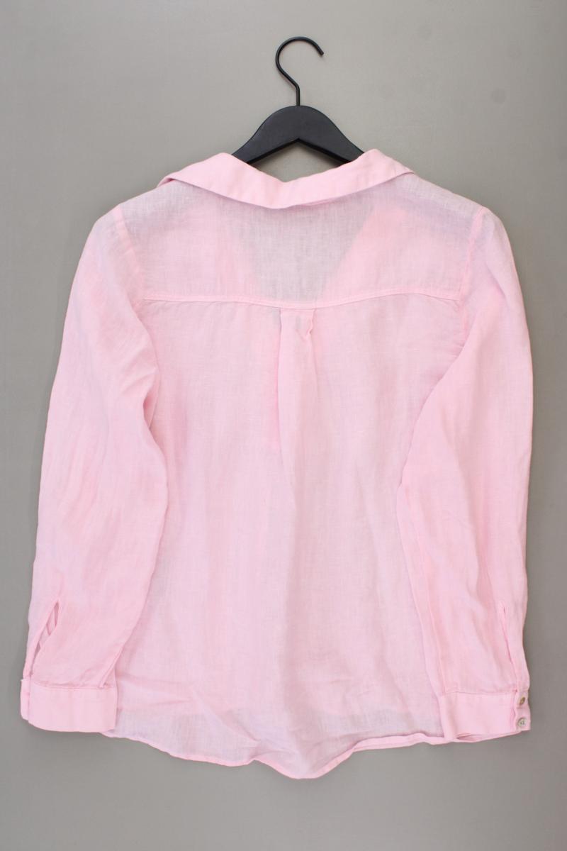 Zara Leinenbluse Gr. S Langarm rosa