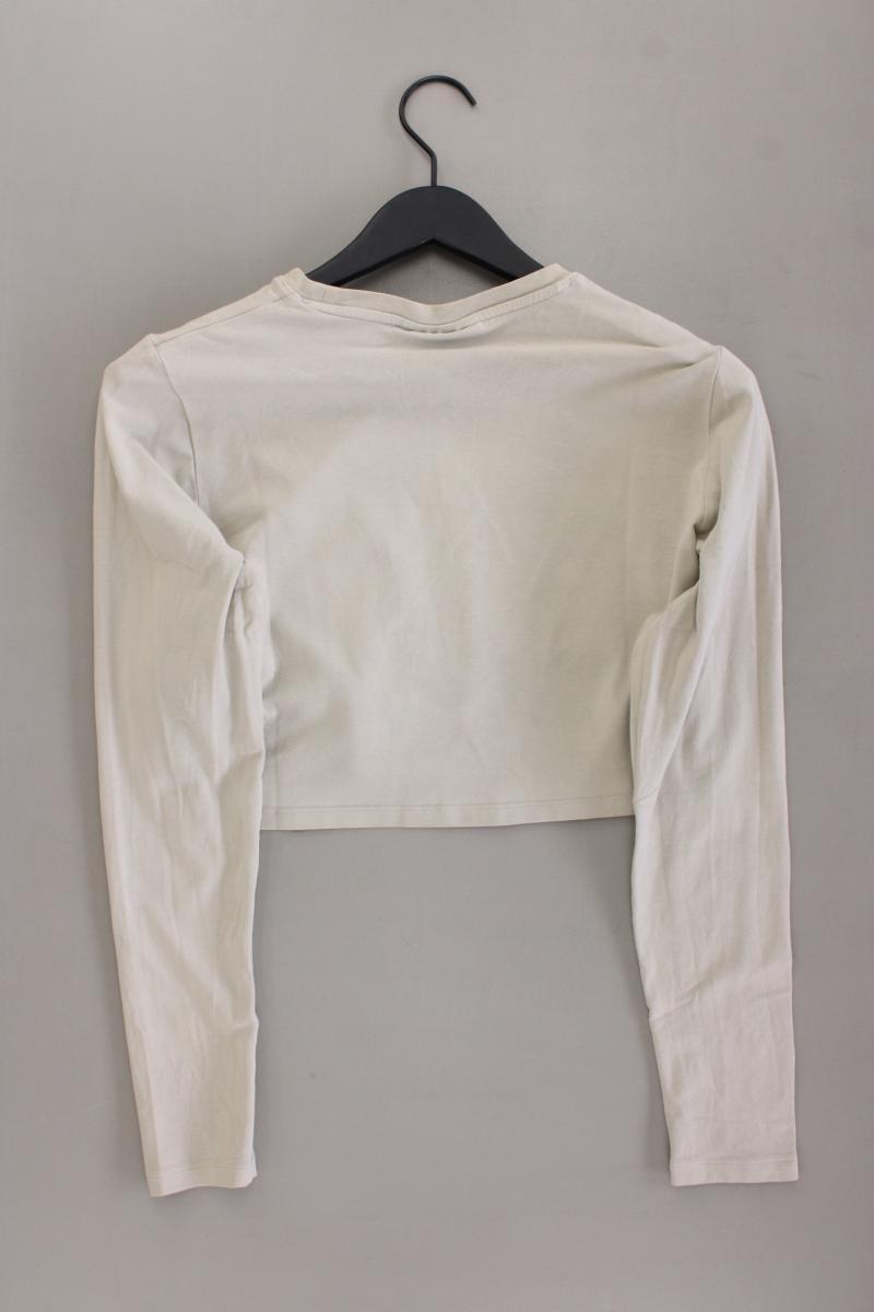 Weekday Cropped Shirt Gr. XL Langarm grau