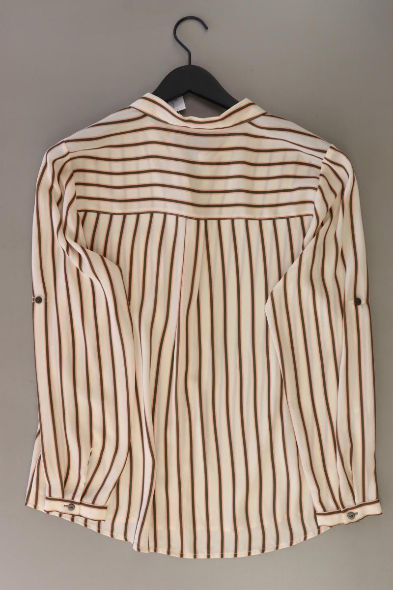 Thom by Thomas Rath Langarmbluse Gr. 42 gestreift creme aus Polyester