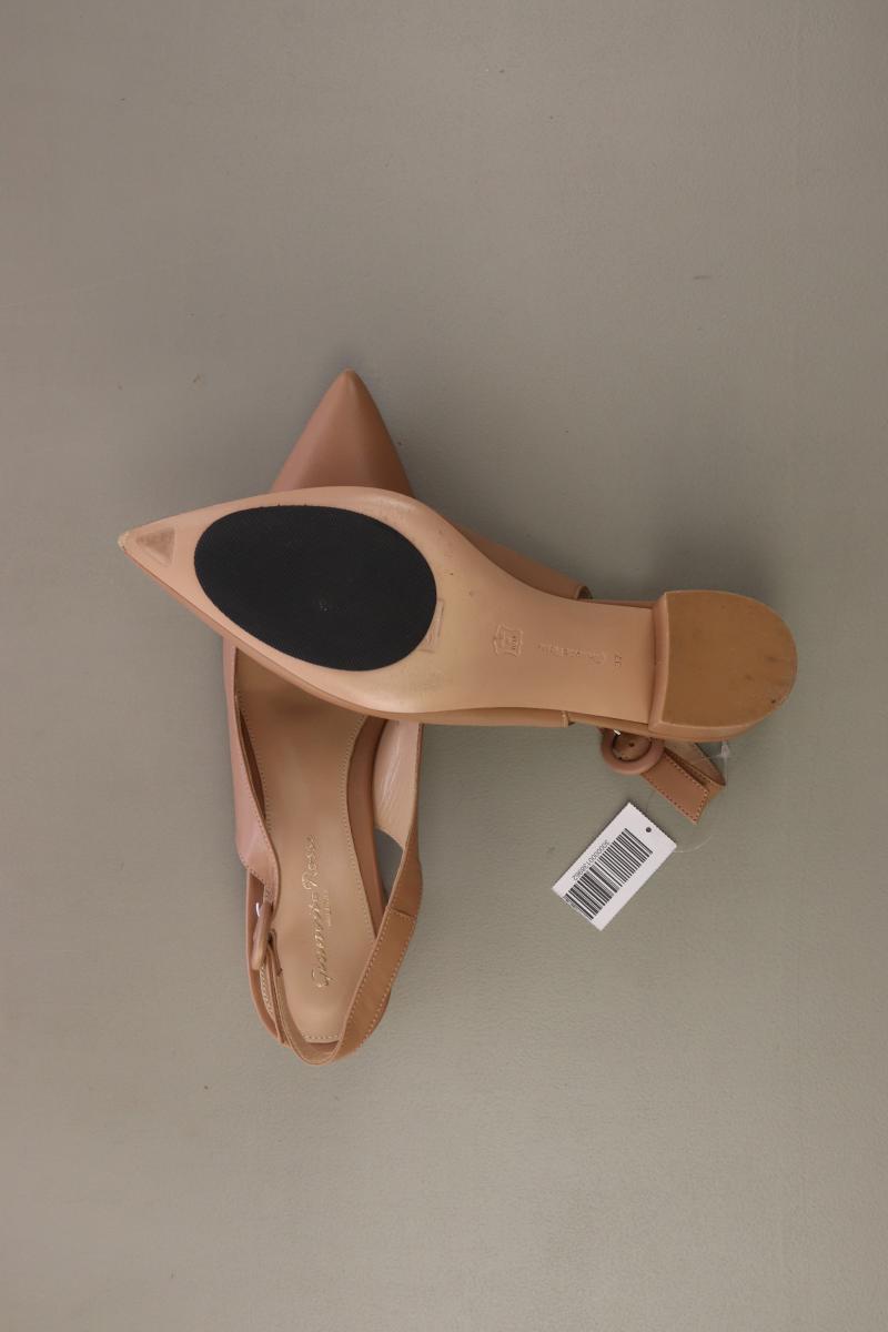 Gianvito Rossi Sling-Back Pumps Gr. 37 braun aus Leder