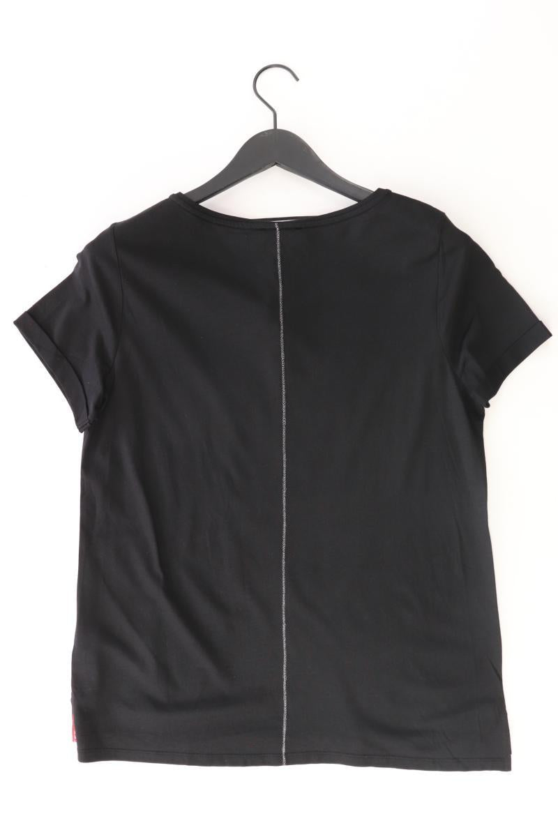 Street One Printshirt Gr. 40 neu mit Etikett Kurzarm schwarz aus Baumwolle