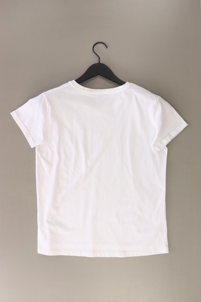 More&More Printshirt Gr. 40 Kurzarm weiß