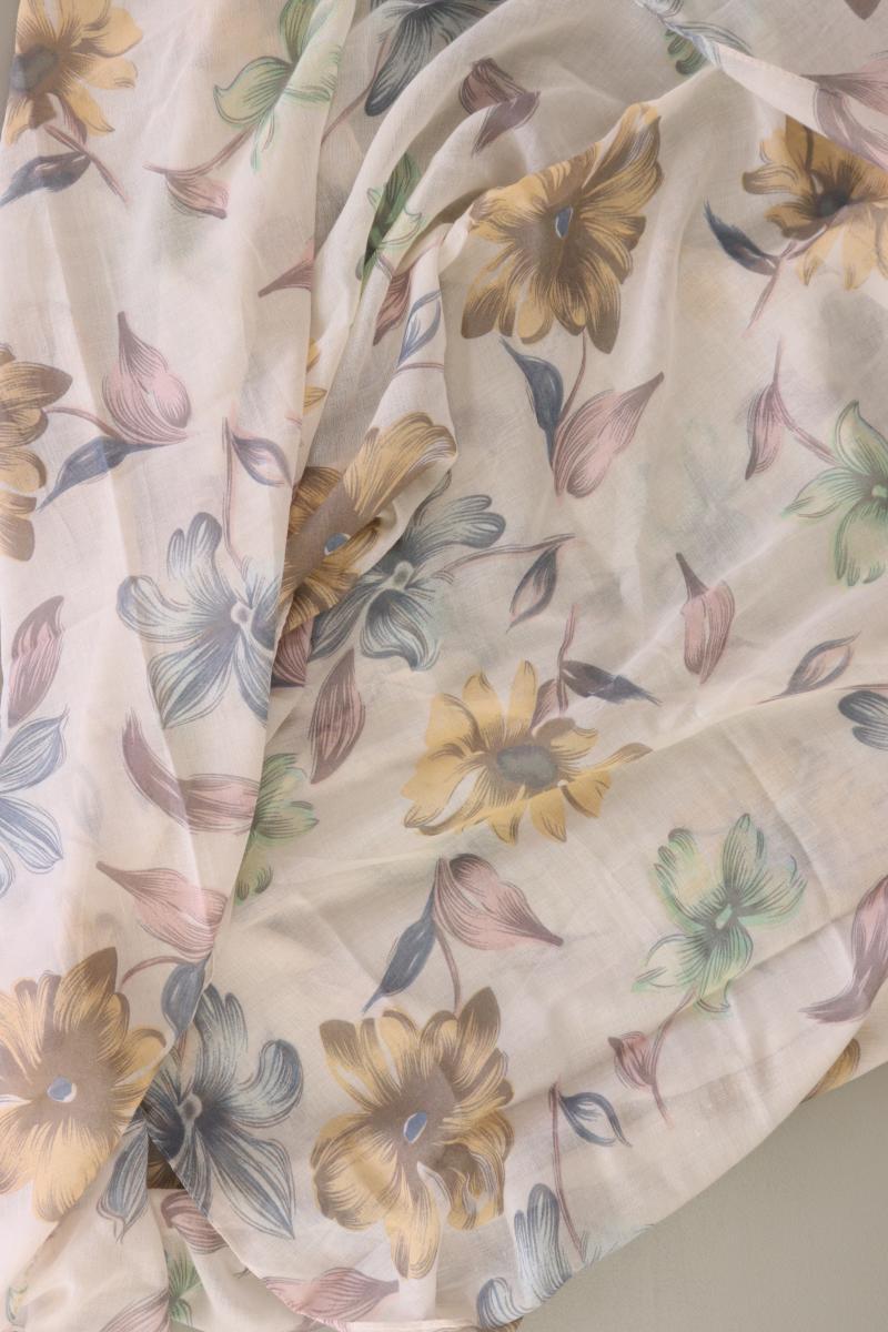 Tuch mit Blumenmuster neu mit Etikett mehrfarbig