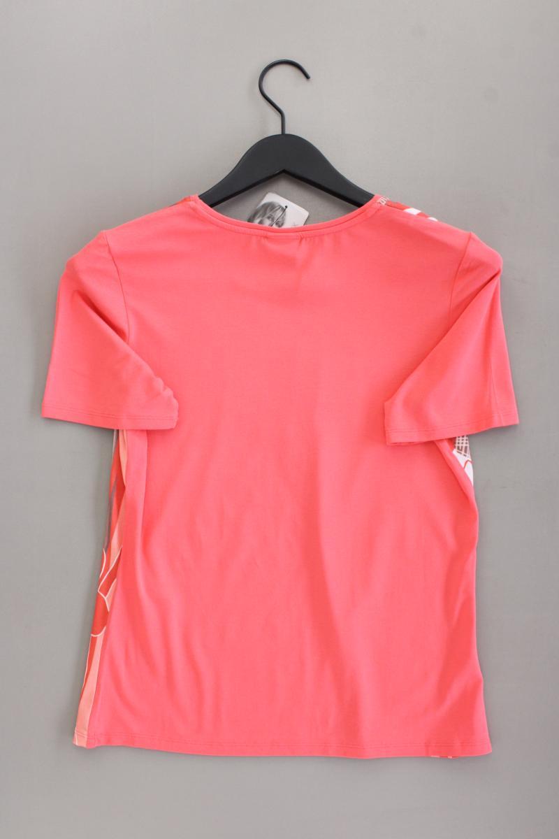 BARBARA LEBEK Printshirt Gr. 38 neu mit Etikett Kurzarm rot aus Viskose