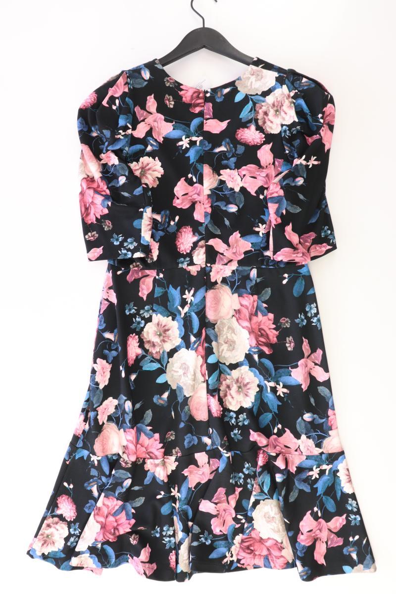 Erdem Kurzarmkleid Gr. 44 mit Blumenmuster mehrfarbig aus Viskose