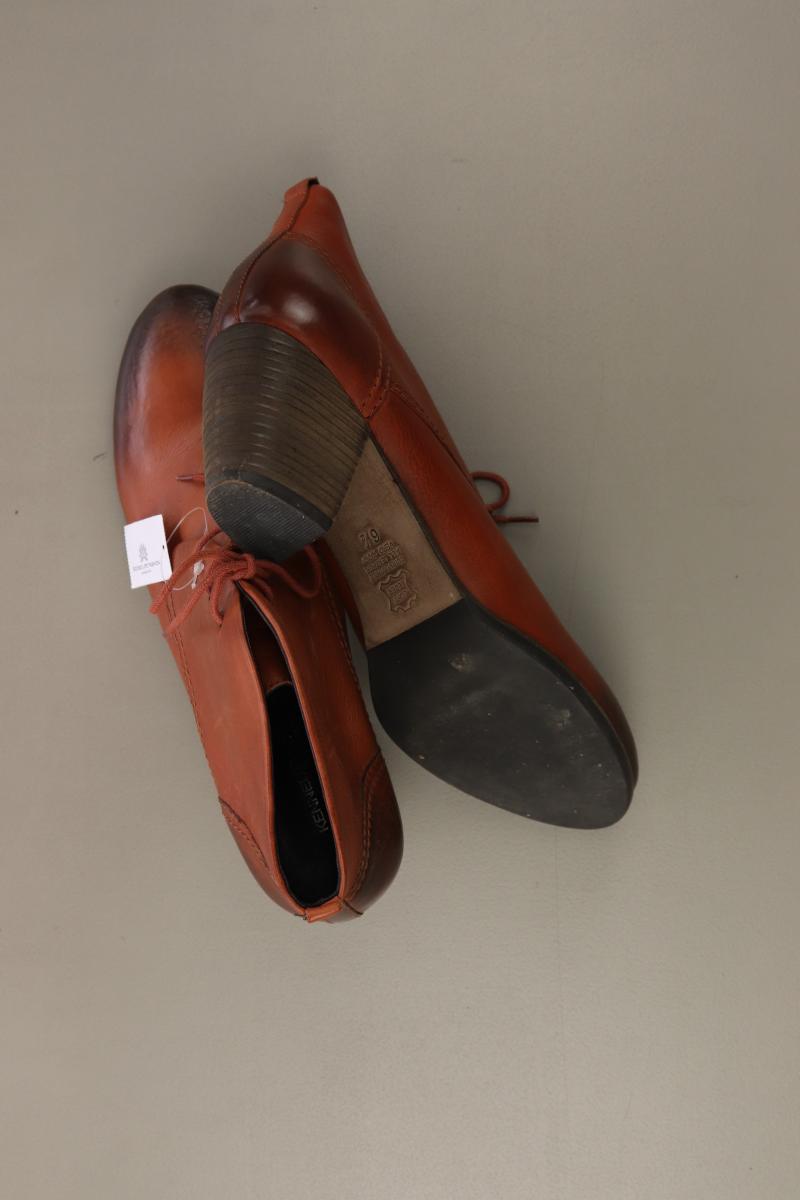 KennelSchmenger Stiefeletten Gr. 40 orange aus Leder