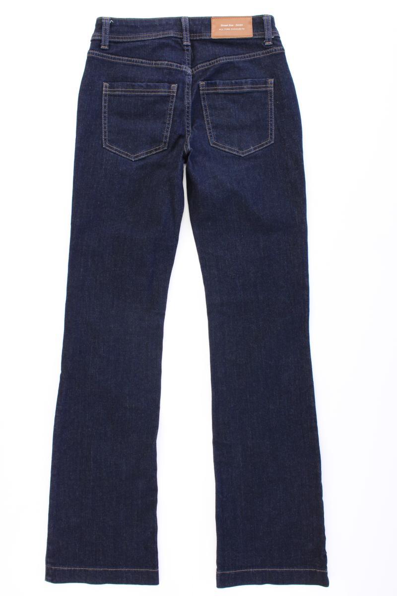 Street One Straight Jeans Gr. W24/L32 blau aus Baumwolle