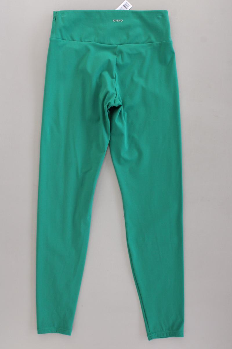 OYSHO Sporthose Gr. M grün aus Polyamid