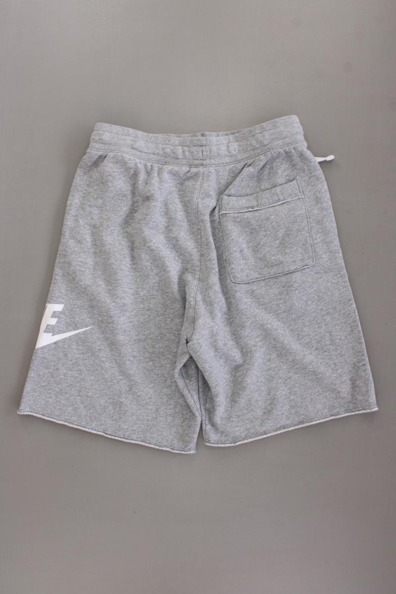 Nike Sweatshorts für Herren Gr. S grau aus Baumwolle