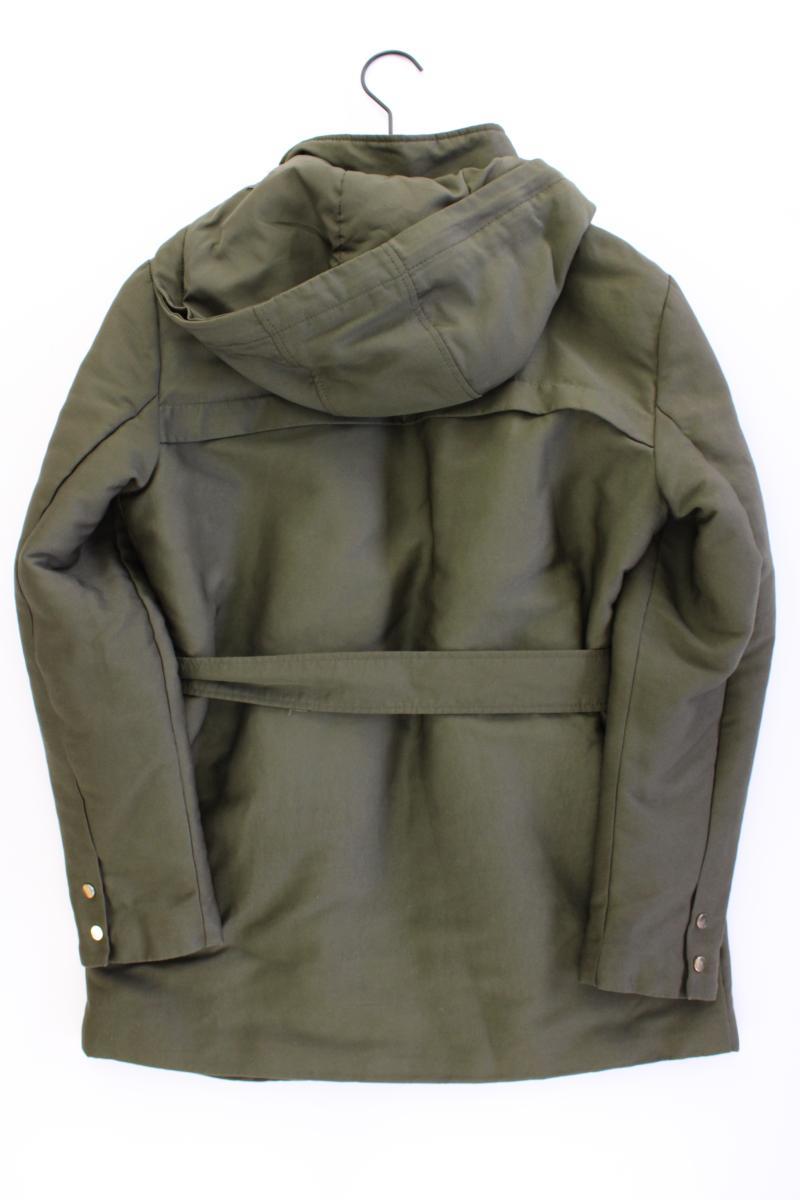 Mango Kapuzenjacke Gr. M olivgrün aus Polyester
