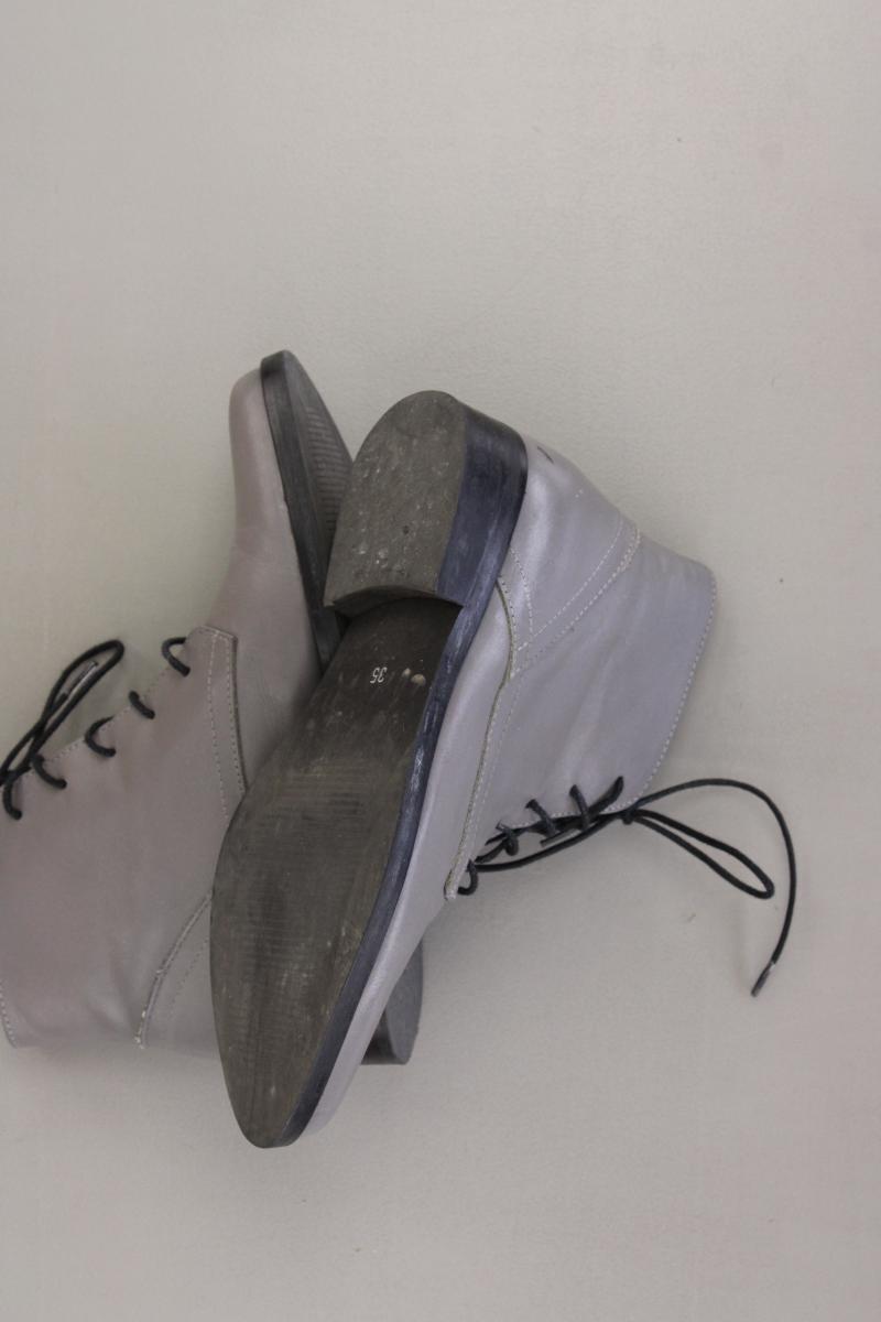 Stiefeletten Gr. 35 grau