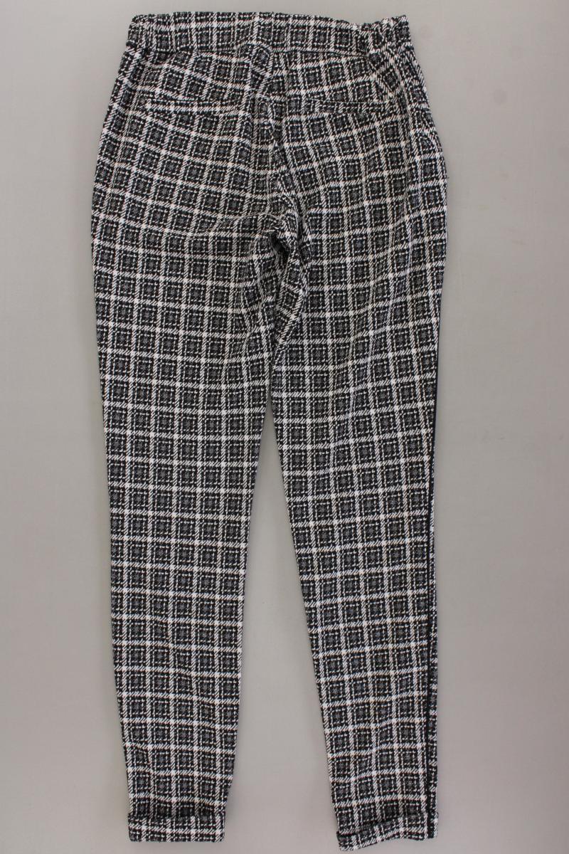 Nukus Stoffhose Gr. S kariert grau aus Viskose