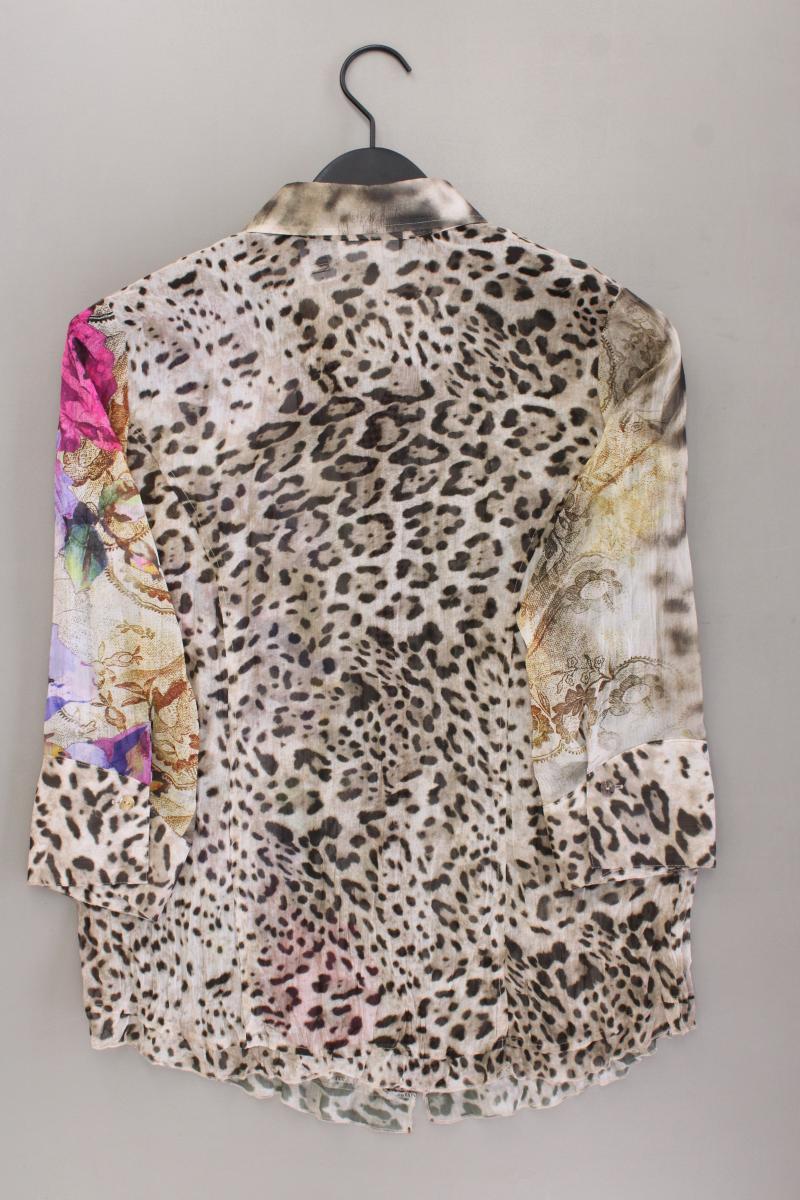 Alba Moda Classic Bluse Gr. 40 mit Tierdruck 3/4 Ärmel mehrfarbig aus Polyester