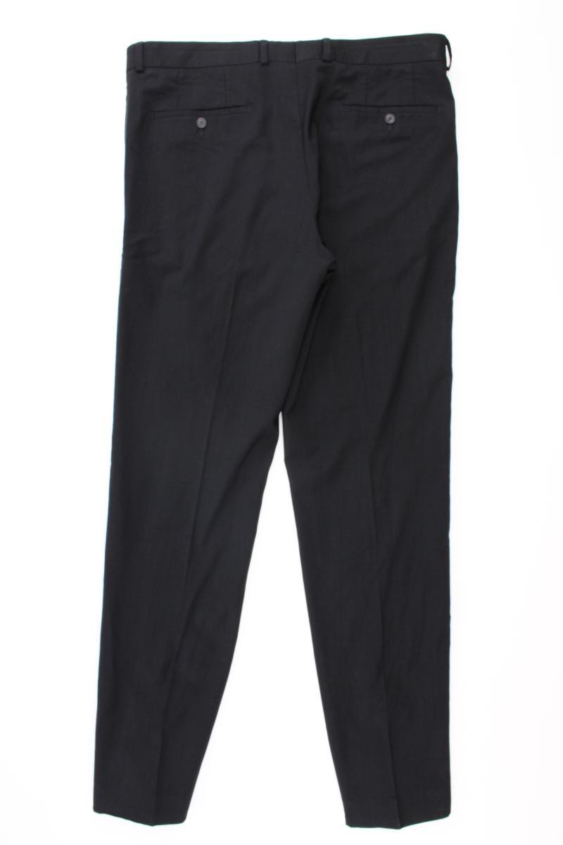 s.Oliver Black Label Anzughose für Herren Gr. 52 schwarz aus Wolle
