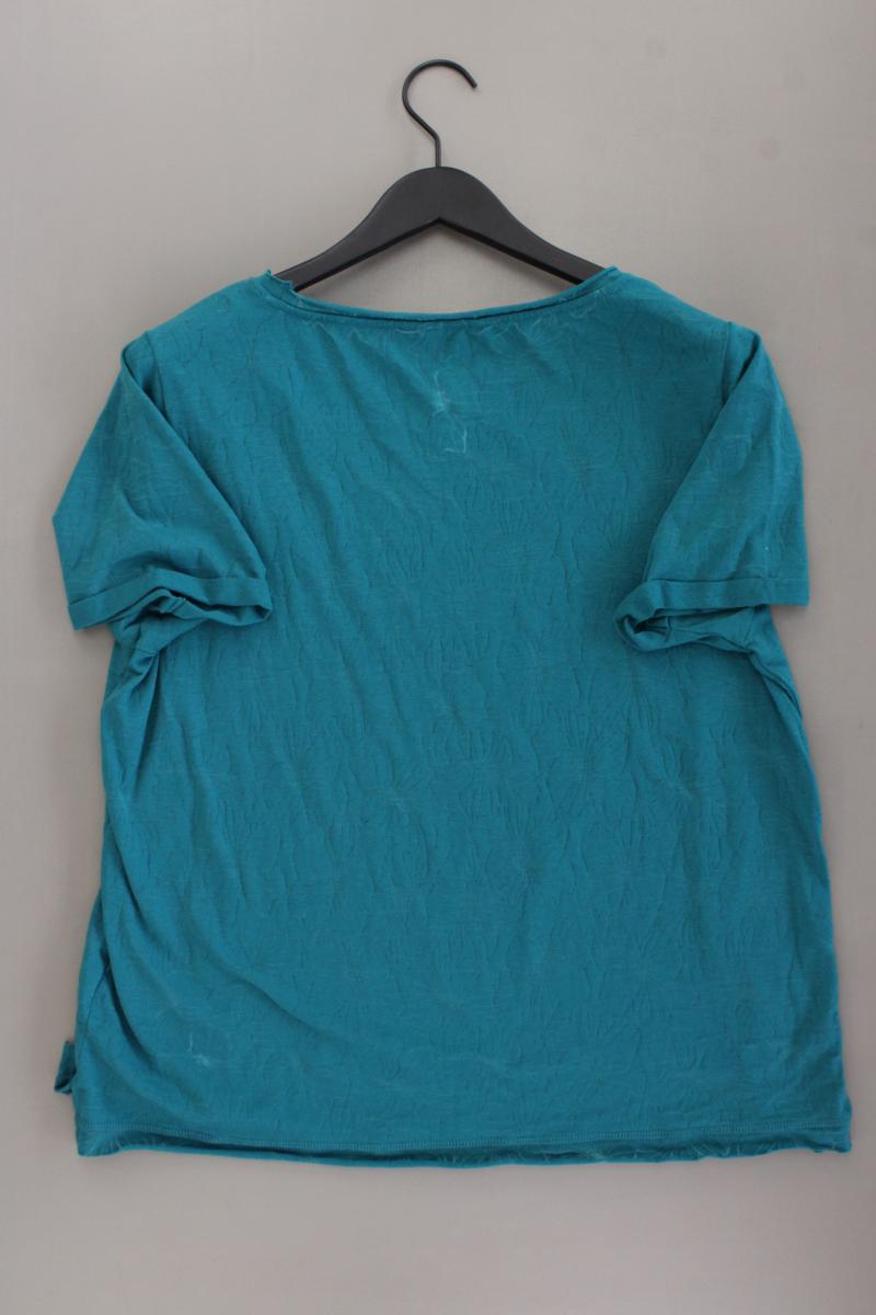 Zabaione T-Shirt Gr. XXL Kurzarm blau aus Baumwolle