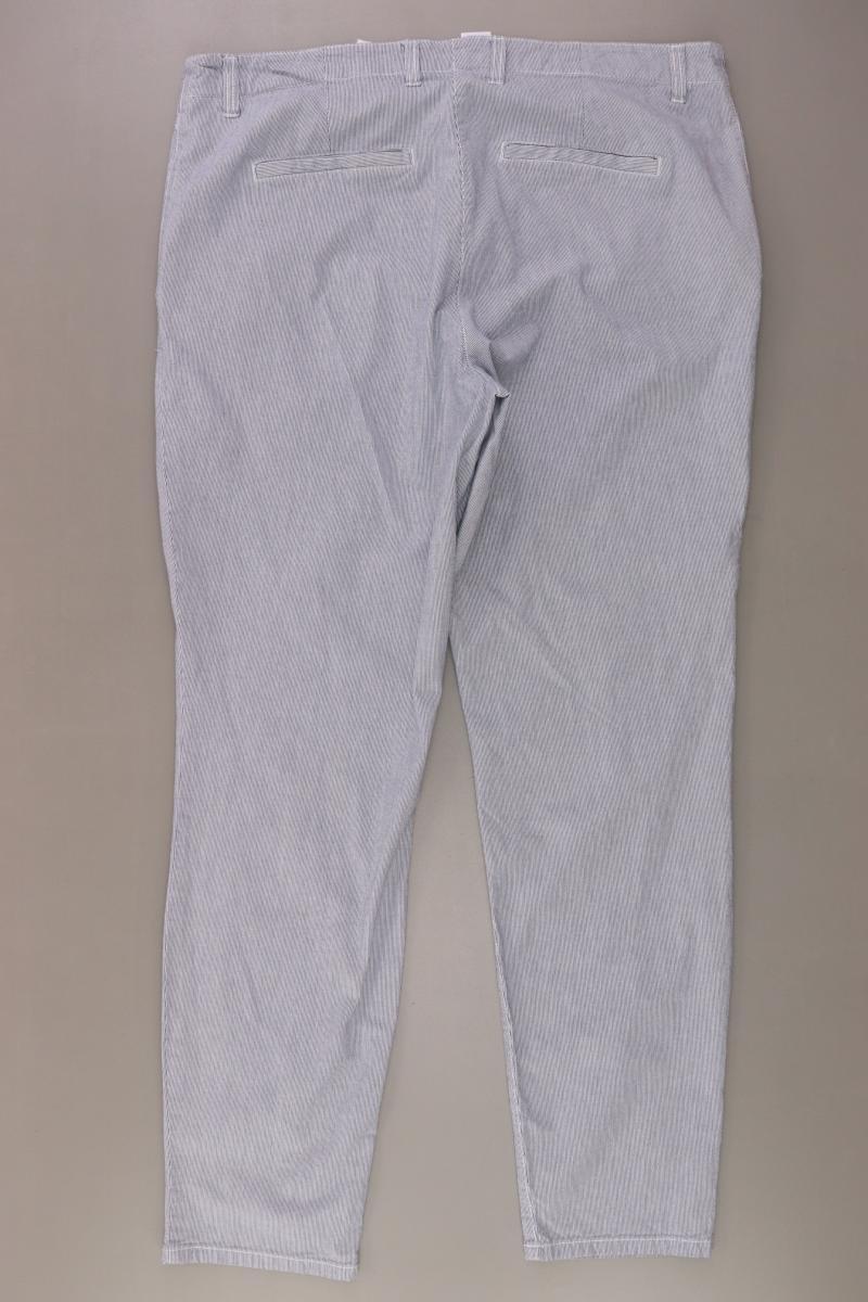 Tom Tailor Chinohose Gr. 44 gestreift blau aus Baumwolle
