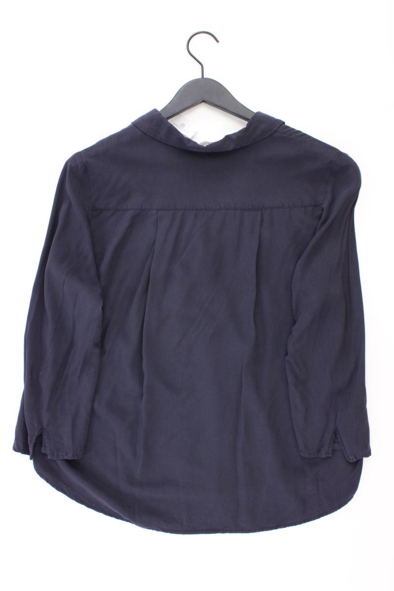 s.Oliver Classic Bluse Gr. 44 3/4 Ärmel blau aus Viskose