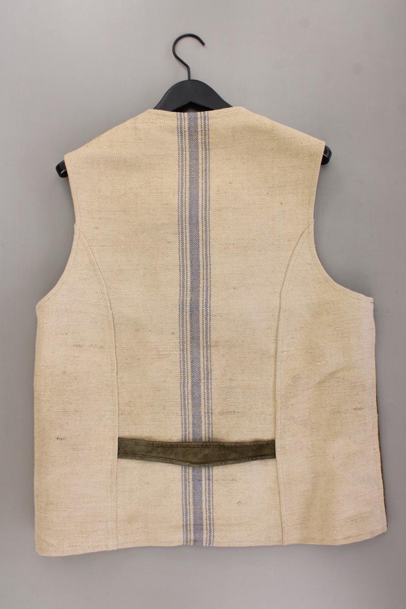 Trachtenweste Lederweste für Herren Gr. XL braun