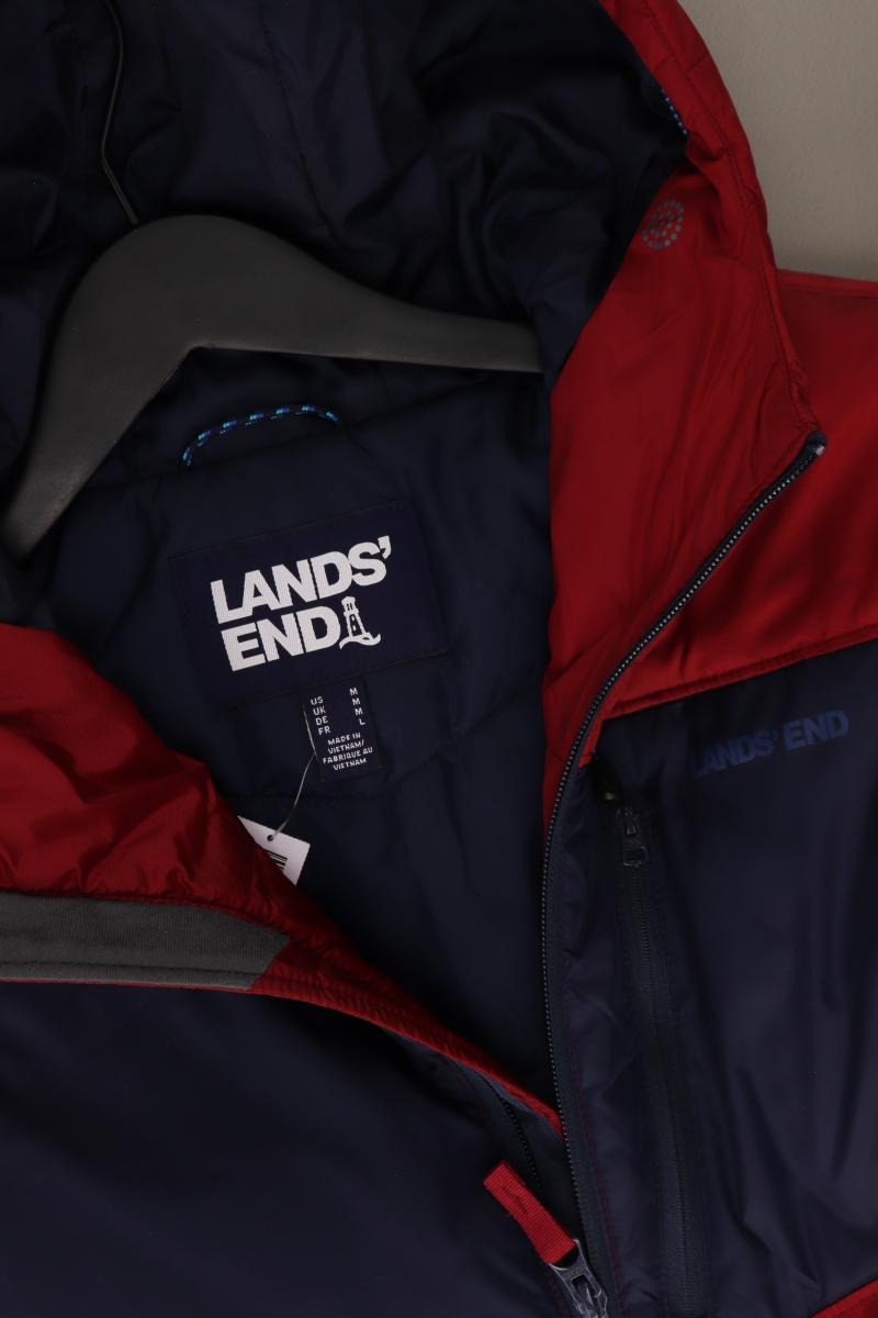 Lands' End Daunenjacke für Herren Gr. M rot aus Polyester