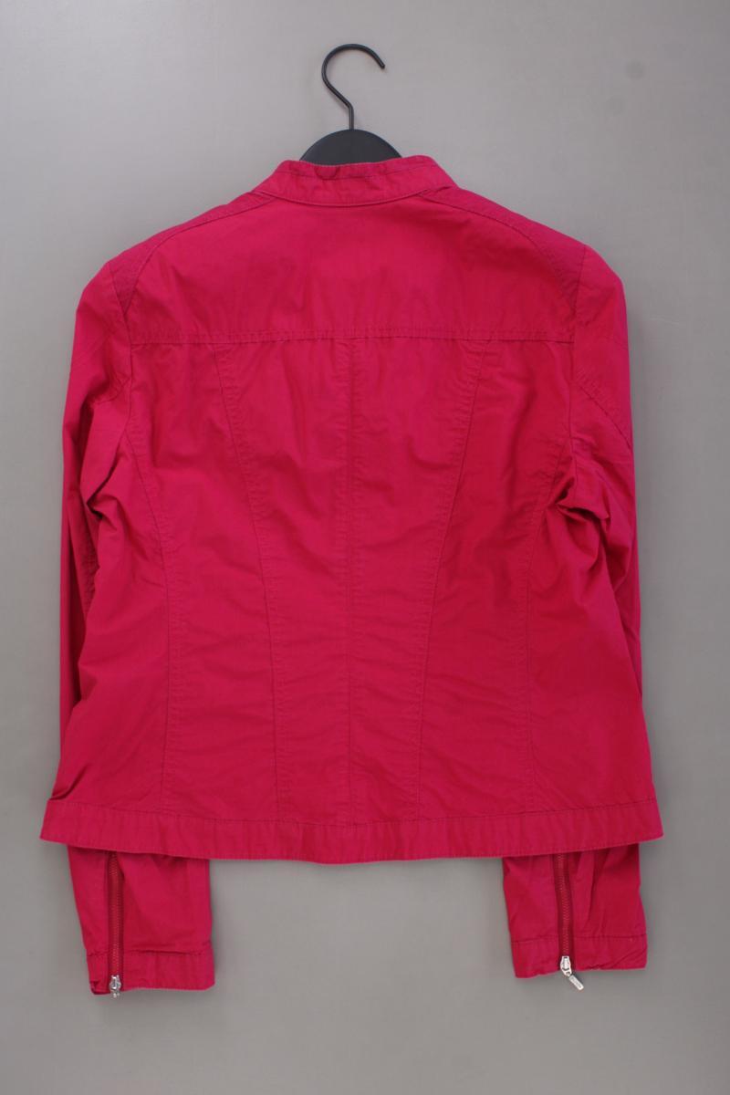 Bonita Übergangsjacke Gr. 40 pink aus Baumwolle