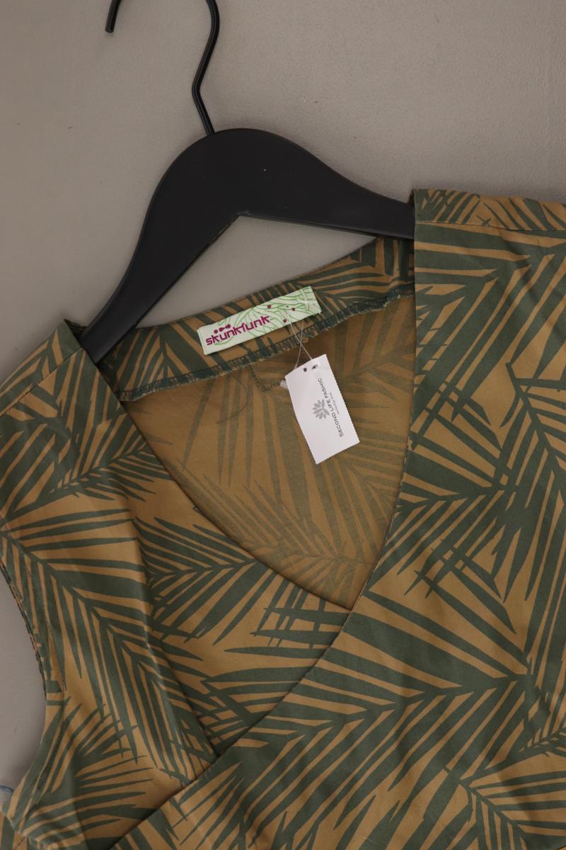 Skunkfunk Ärmellose Bluse Gr. S grün aus Baumwolle