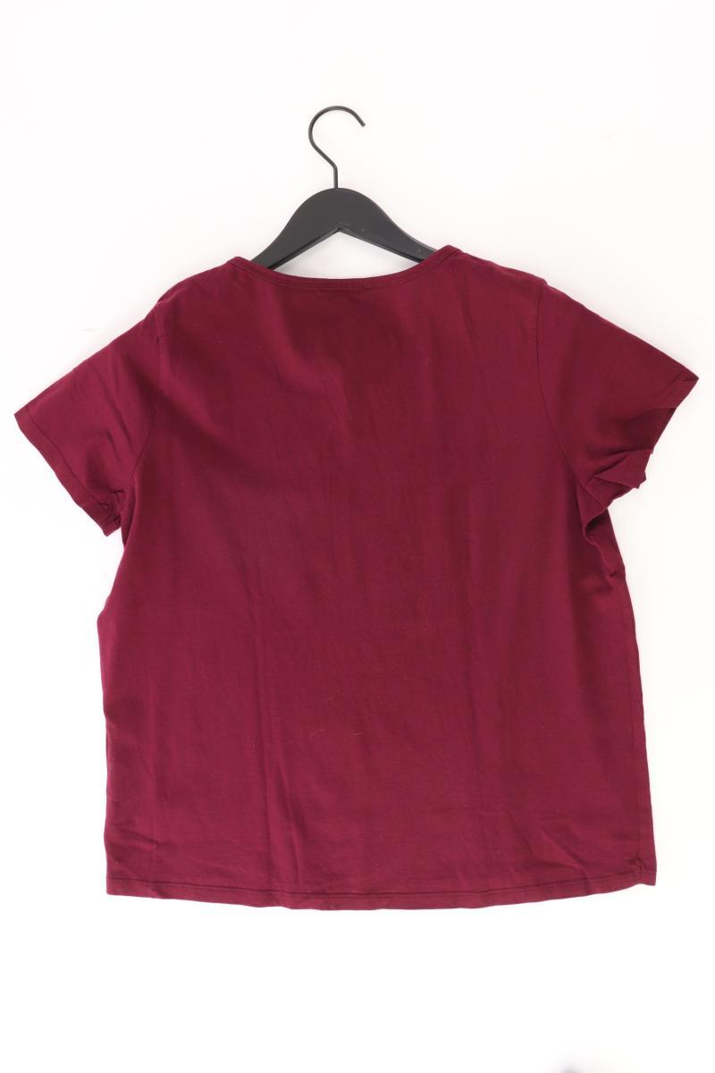 Cecil Printshirt Gr. L Kurzarm rot aus Baumwolle