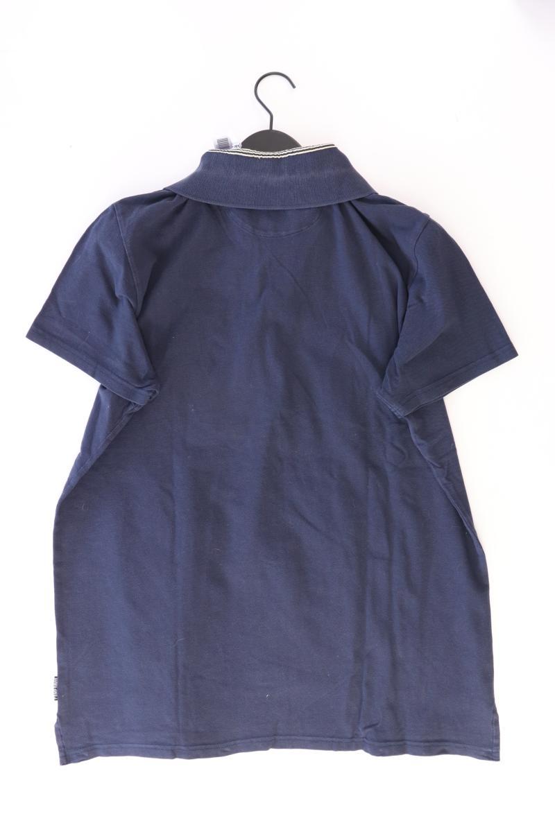 Camp David Poloshirt für Herren Gr. XXL Kurzarm blau aus Baumwolle