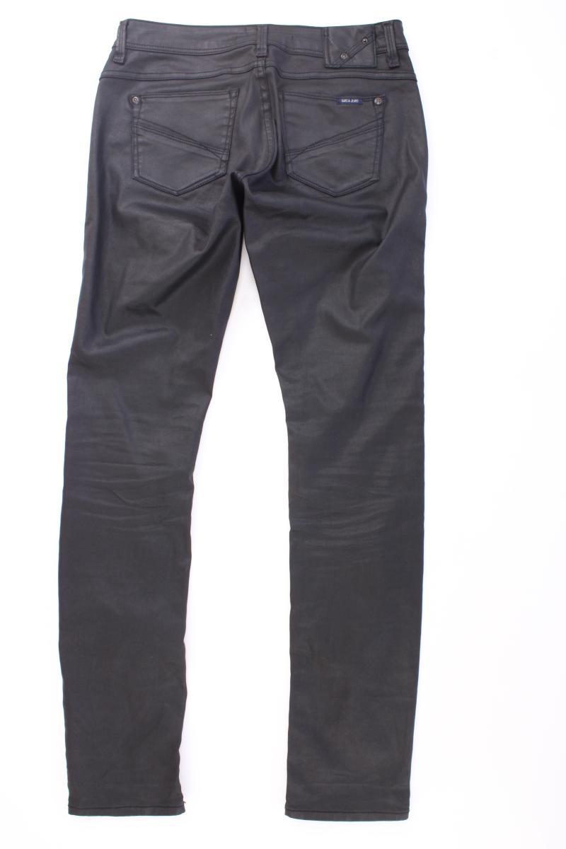 Garcia Jeans Kunstlederhose Gr. 38 schwarz