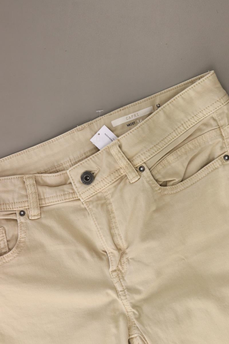 edc by Esprit 3/4 Hose Gr. 36 creme aus Baumwolle