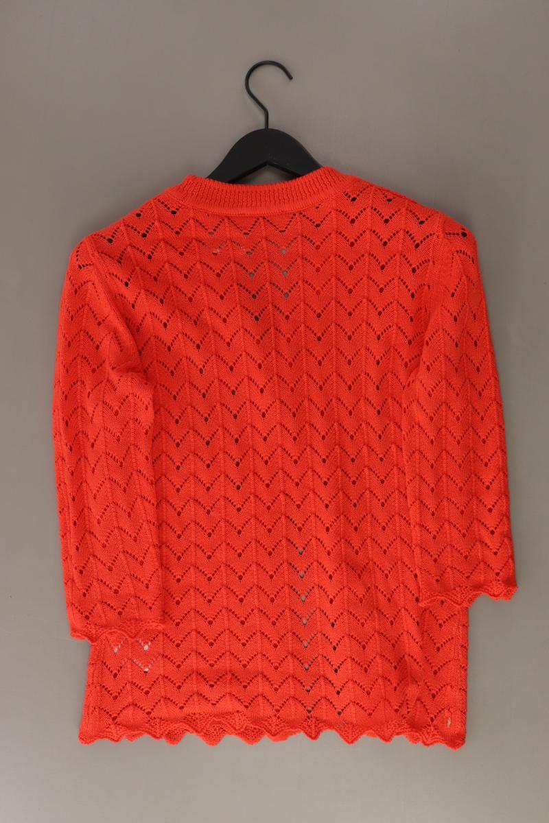 Helena Vera Regular Cardigan Gr. 38 3/4 Ärmel orange aus Polyester