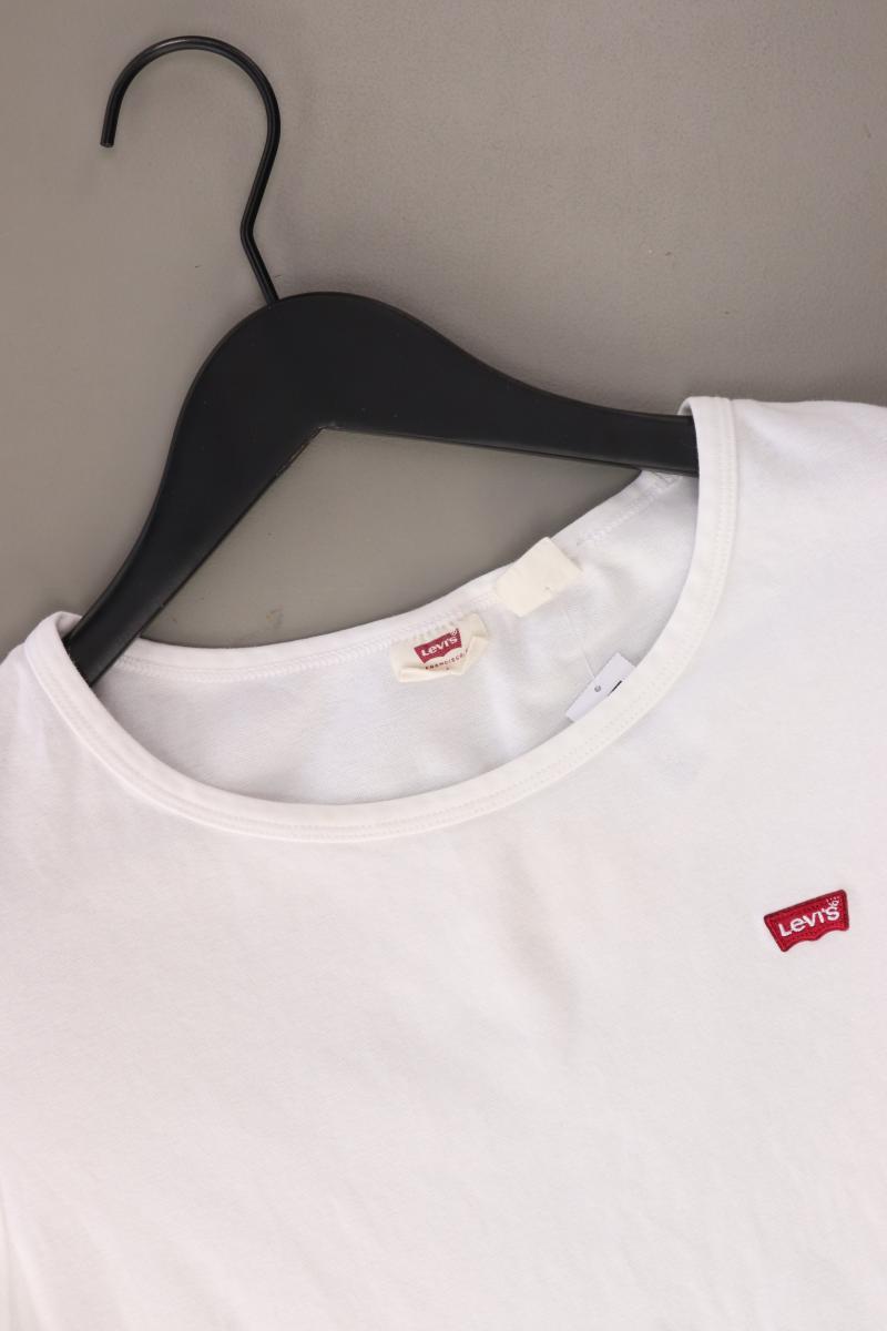 Levi's T-Shirt Gr. L Kurzarm weiß aus Baumwolle