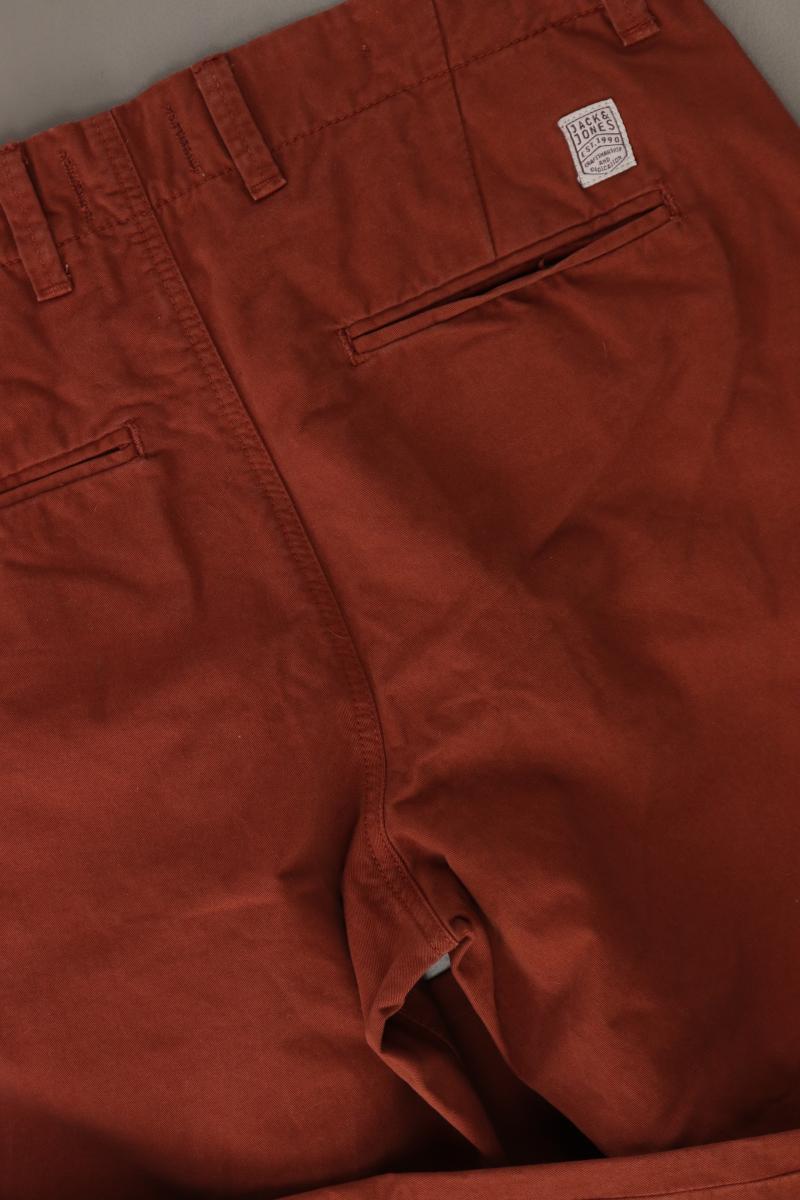 Jack & Jones Chinohose für Herren Gr. W30/L32 orange aus Baumwolle