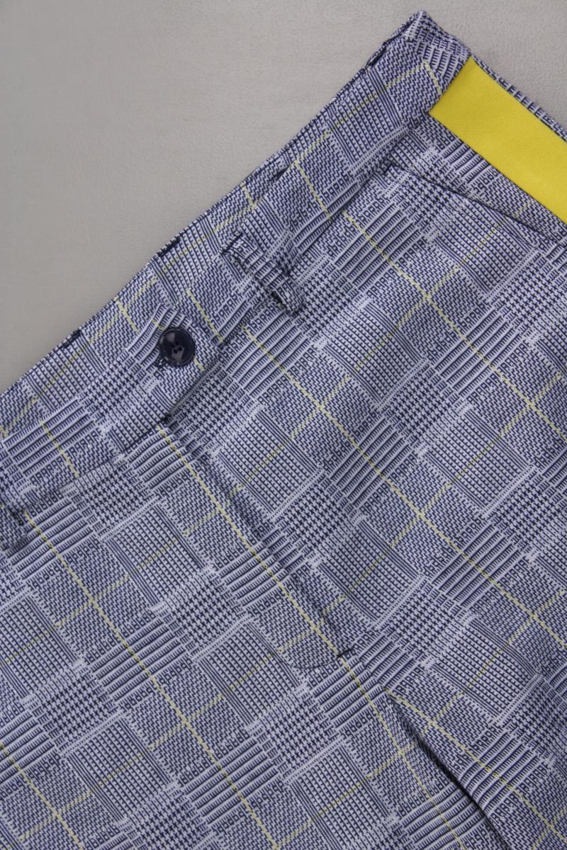 Paola Stoffhose Gr. 40 neuwertig blau aus Polyester