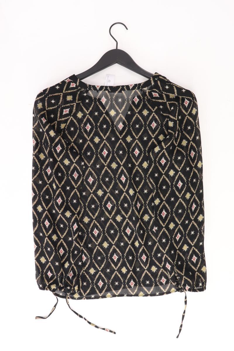 edc by Esprit Langarmbluse Gr. M schwarz aus Polyester