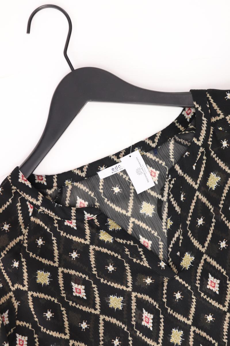 edc by Esprit Langarmbluse Gr. M schwarz aus Polyester
