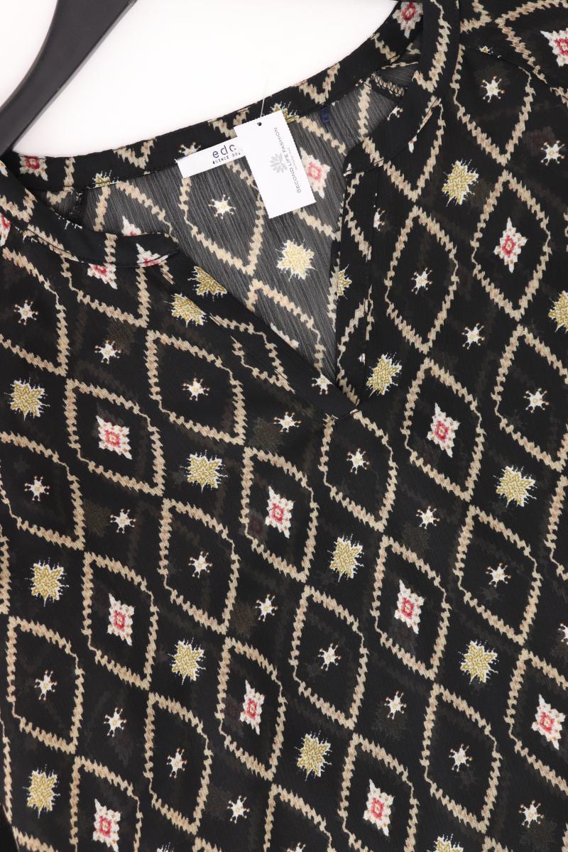 edc by Esprit Langarmbluse Gr. M schwarz aus Polyester