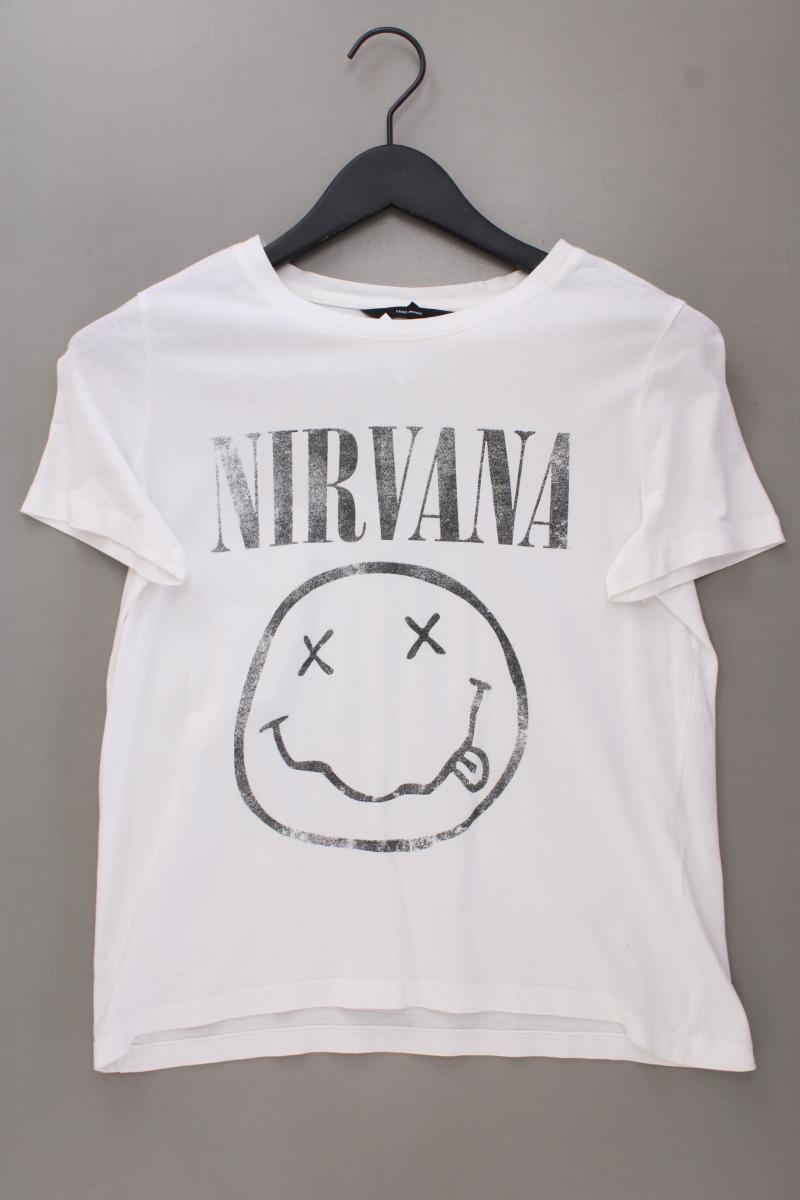 Vero Moda Nirvana Shirt Gr. S Kurzarm weiß
