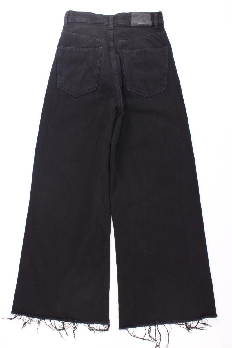 Bershka Wide Leg Jeans Gr. 34 grau