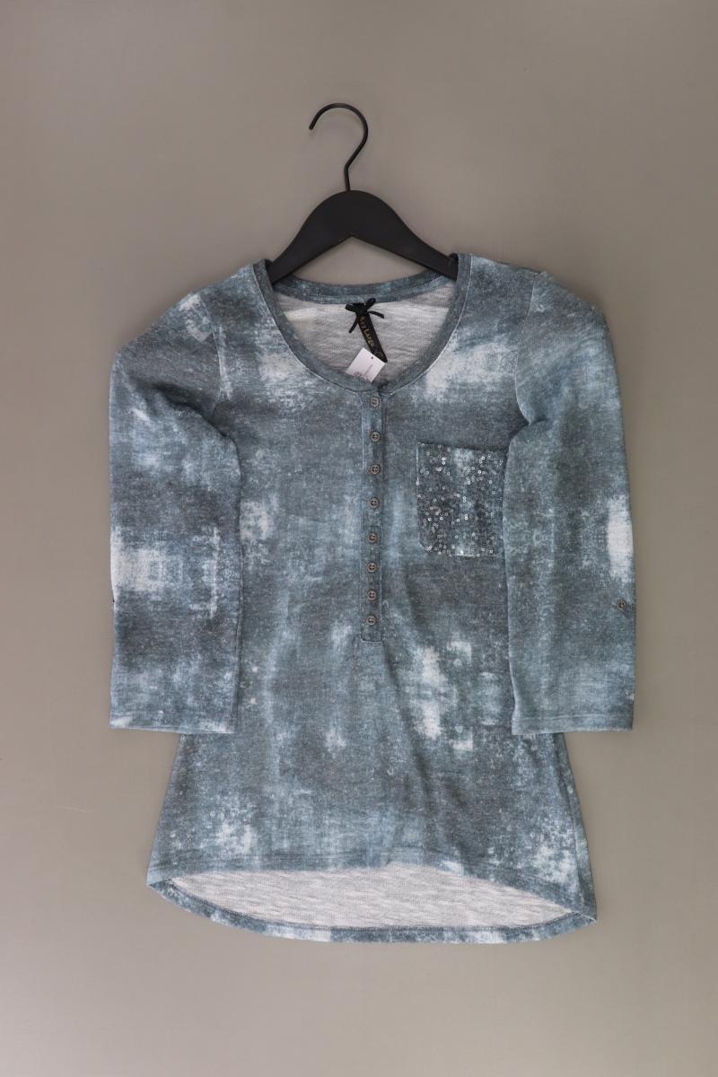 Key Largo Printshirt Gr. XS 3/4 Ärmel blau aus Polyester