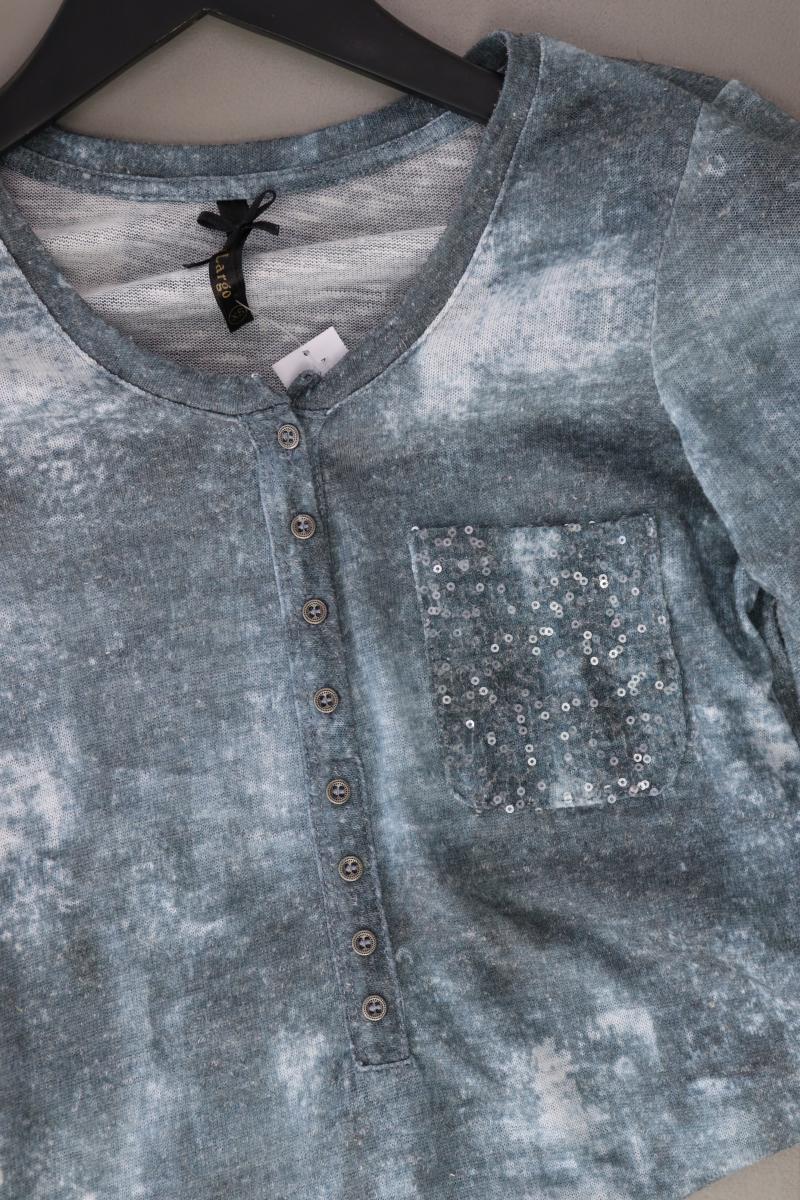 Key Largo Printshirt Gr. XS 3/4 Ärmel blau aus Polyester