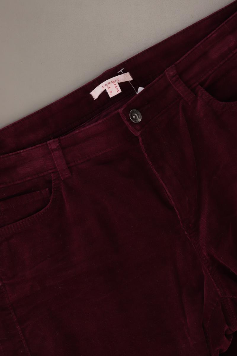 Esprit Five-Pocket-Hose Gr. 42 lila aus Baumwolle