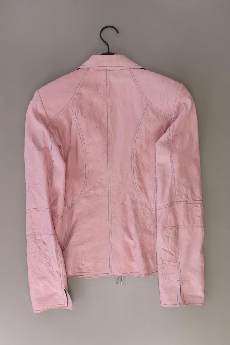 Biba Lammleder Jacke Gr. 34 rosa