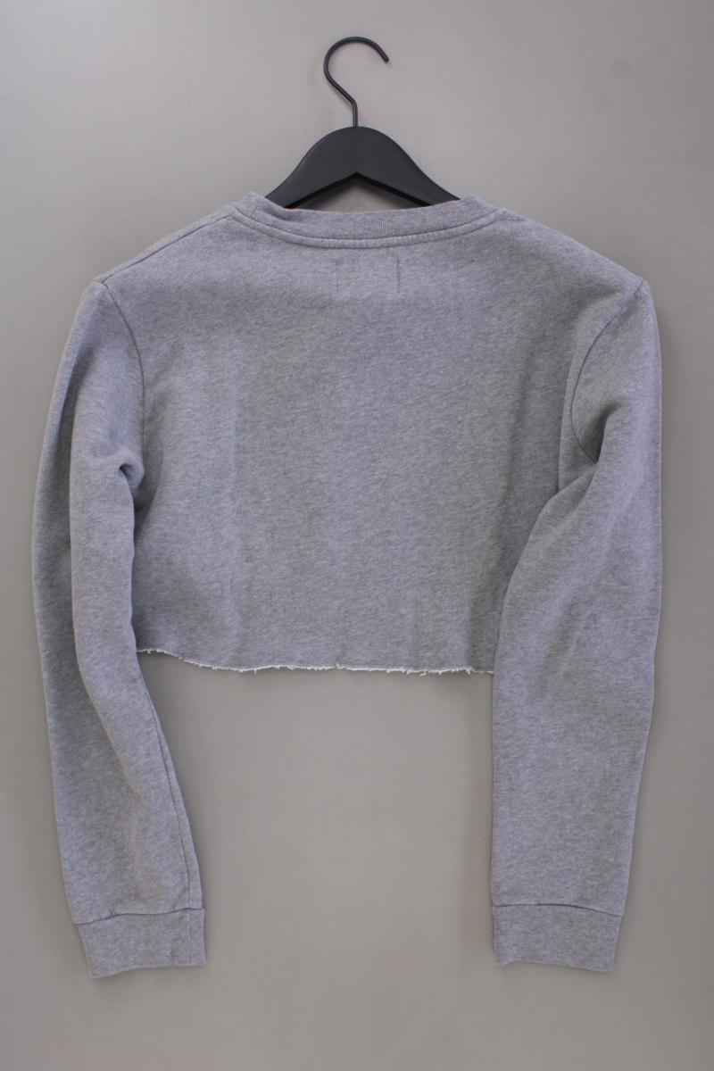 Calvin Klein Jeans Crop Pullover Gr. L grau