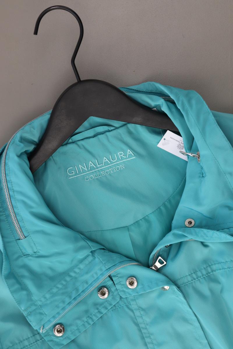 Gina Laura Übergangsjacke Gr. XL türkis aus Polyester