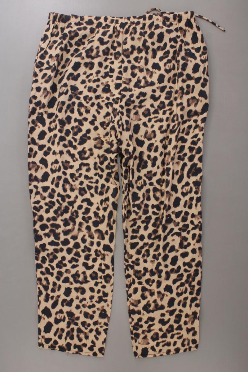 Zara Stoffhose Gr. L mit Tierdruck braun